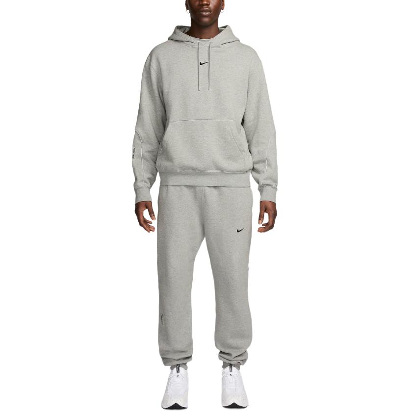 Purchase Nike x Nocta SS24 Logo聯名灰色連帽上衣 - 時尚長袖設計 FN7660-063