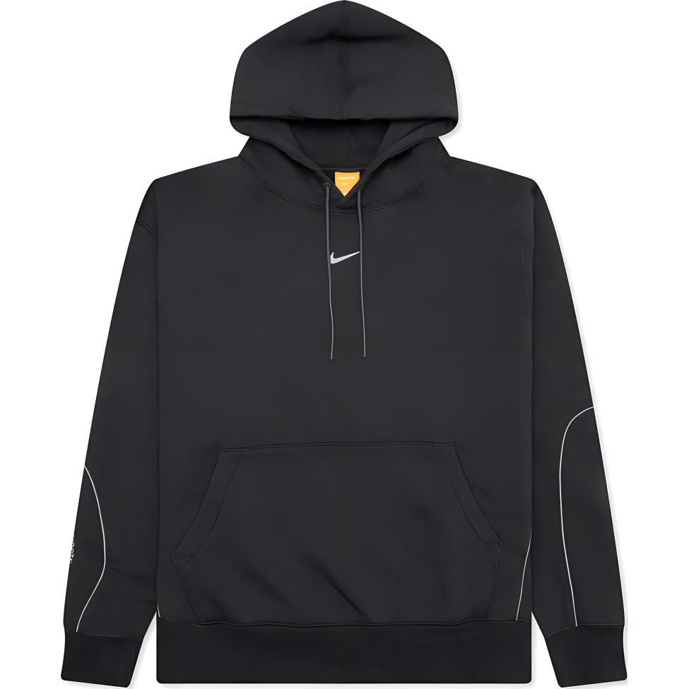 Nike NOCTA SS24 Unisex Black Logo Hoodie Casual Streetwear Long Sleeve FN7659-060 圖 2