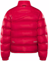 Shop Chaqueta Roja Acolchada Nike x NOCTA Sunset Logo Cuello Alto Diseño Moderno DO2783-657