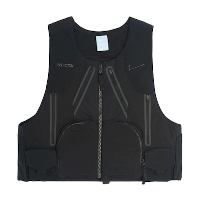 Nike Nocta Tactical Utility Vest Black Outdoor Multi-Pocket Vest. DA4110-010