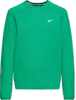 Nike x Nocta Tech Fleece Green Logo Print Crewneck Sweatshirt Unisex FD8458-324 Nike x Nocta Tech Fleece Green Logo Print Crewneck Sweatshirt Unisex FD8458-324