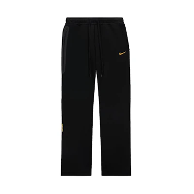 Nike Nocta Tech Fleece Logo Print Drawstring Pants Black Unisex Asia Edition FD8461-010