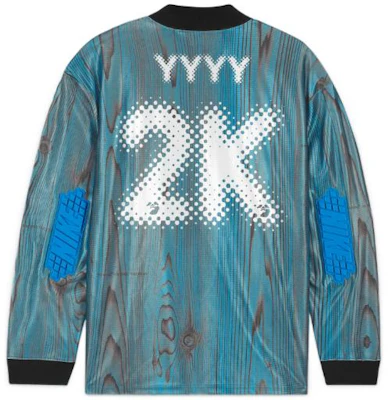 Nike x Off-White™ 藍色復古足球標誌長袖T恤衛衣 (美國). DN1700-411 Lookbook Nike x Off-White™ 藍色復古足球標誌長袖T恤衛衣 (美國). DN1700-411