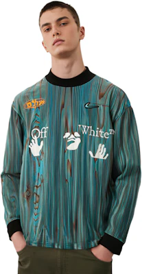 Nike x Off-White™ 藍色復古足球標誌長袖T恤衛衣 (美國). DN1700-411 Purchase Nike x Off-White™ 藍色復古足球標誌長袖T恤衛衣 (美國). DN1700-411