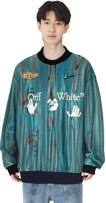 Nike x Off-White™ 藍色復古足球標誌長袖T恤衛衣 (美國). DN1700-411 Cheap Nike x Off-White™ 藍色復古足球標誌長袖T恤衛衣 (美國). DN1700-411