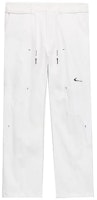 Nike x OFF-WHITE Collab Pants SS21 White Skateboarding Joggers Unisex Spring Style CU2500-100 Nike x OFF-WHITE Collab Pants SS21 White Skateboarding Joggers Unisex Spring Style CU2500-100
