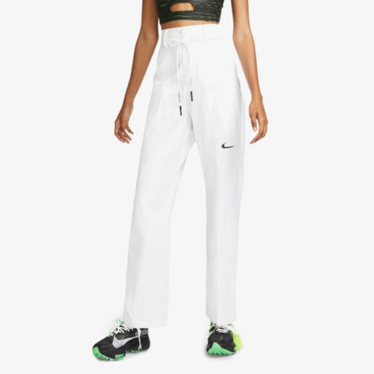 Cheap Celana Nike x OFF-WHITE Kolaborasi SS21 Putih Jogger Skateboard Unisex Gaya Spring CU2500-100