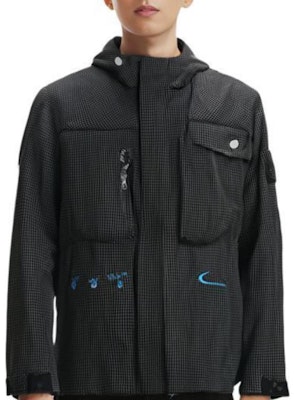 Nike x Off-White FW22 Black Multi-Pocket Zip Hoodie Jacket Asia Edition DN1750-010 Purchase Nike x Off-White FW22 Black Multi-Pocket Zip Hoodie Jacket Asia Edition DN1750-010