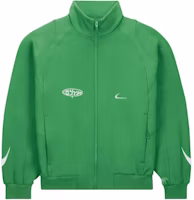 Nike x OFF-WHITE FW23 Green Logo Zip Jacket Unisex Collaboration Limited Edition. DV4452-389 Nike x OFF-WHITE FW23 Green Logo Zip Jacket Unisex Collaboration Limited Edition. DV4452-389