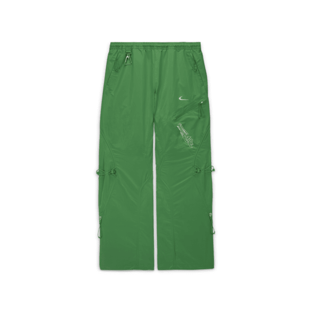 Nike x Off-White FW23 Waterproof Woven Track Pants Green Unisex US Edition. DV4393-389