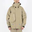 Shop Nike x Off-White Jaket Softshell Hoodie Logo Cetak Khaki Kolaborasi Unisex DQ6457-247