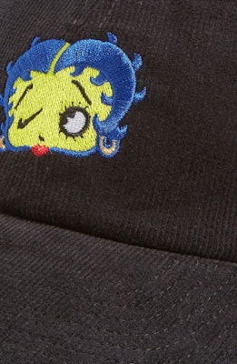 Nike x Olivia Kim Betty Boop Embroidered Baseball Corduroy Hat Black Lookbook Nike x Olivia Kim Betty Boop Embroidered Baseball Corduroy Hat Black