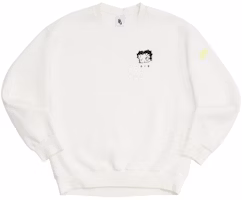 Nike x Olivia Kim Betty Boop Fleece Crewneck Sweatshirt Sail Nike x Olivia Kim Betty Boop Fleece Crewneck Sweatshirt Sail