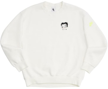 Nike x Olivia Kim Betty Boop Fleece Crewneck Sweatshirt Sail Wanita CT2024-133 Buy Nike x Olivia Kim Betty Boop Fleece Crewneck Sweatshirt Sail Wanita CT2024-133