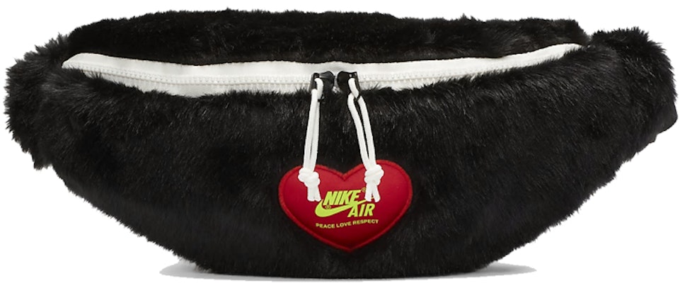 Nike x Olivia Kim Heritage Faux Fur Waist Bag Black Buy Nike x Olivia Kim Heritage Faux Fur Waist Bag Black