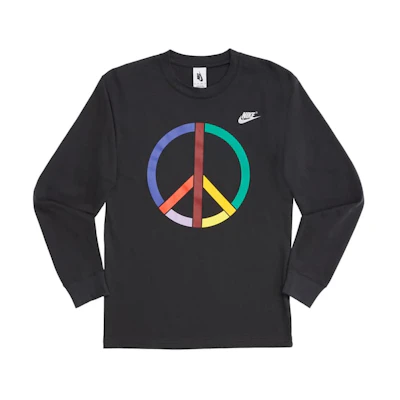 Nike Olivia Kim Long Sleeve T-Shirt Off Noir