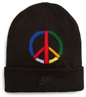Nike x Olivia Kim Peace Sign Cuffed Beanie Black Nike x Olivia Kim Peace Sign Cuffed Beanie Black