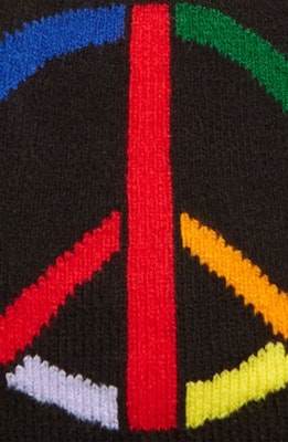 Nike x Olivia Kim Peace Sign Cuffed Beanie Black Order Nike x Olivia Kim Peace Sign Cuffed Beanie Black