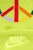 Nike x Olivia Kim Peace Sign Cuffed Beanie Cyber