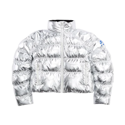 Nike Olivia Kim Puffer Jacket Metallic Silver/Black