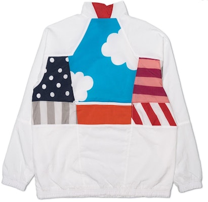 Nike x Parra Woven Warm Up Tracksuit (Jacket and Pants Set) White Order Nike x Parra Woven Warm Up Tracksuit (Jacket and Pants Set) White