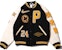Nike x Patta Running Team Varsity Jacket (Asia Sizing) Black/Yellow/White FJ3107-010