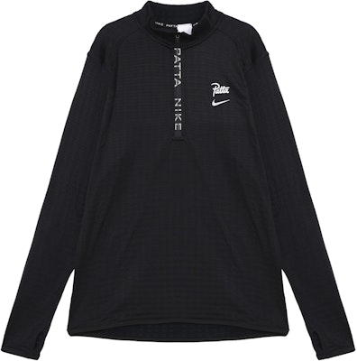 Nike x Patta SS24 Baju Sejuk Unisex Hitam Half-Zip Logo Asian Fit FJ3070-010 Buy Nike x Patta SS24 Baju Sejuk Unisex Hitam Half-Zip Logo Asian Fit FJ3070-010
