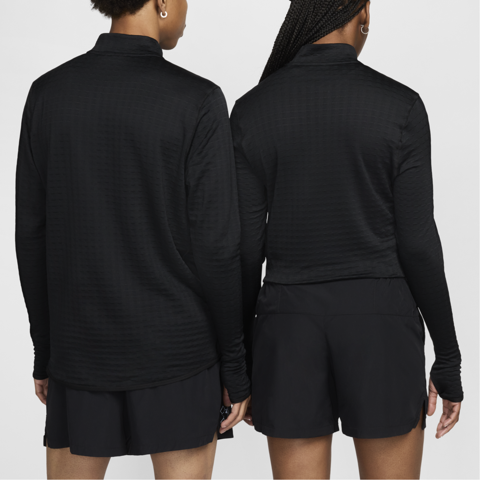 Purchase Nike x Patta SS24 Baju Sejuk Unisex Hitam Half-Zip Logo Asian Fit FJ3070-010