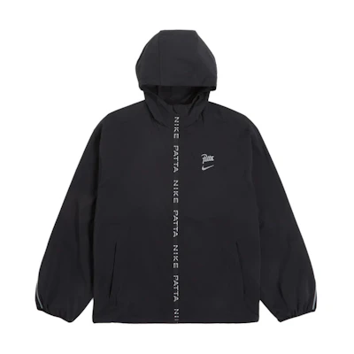 Nike Patta SS24 Outdoor Sports Zip Hoodie Jacket Unisex Black. FJ3087-010