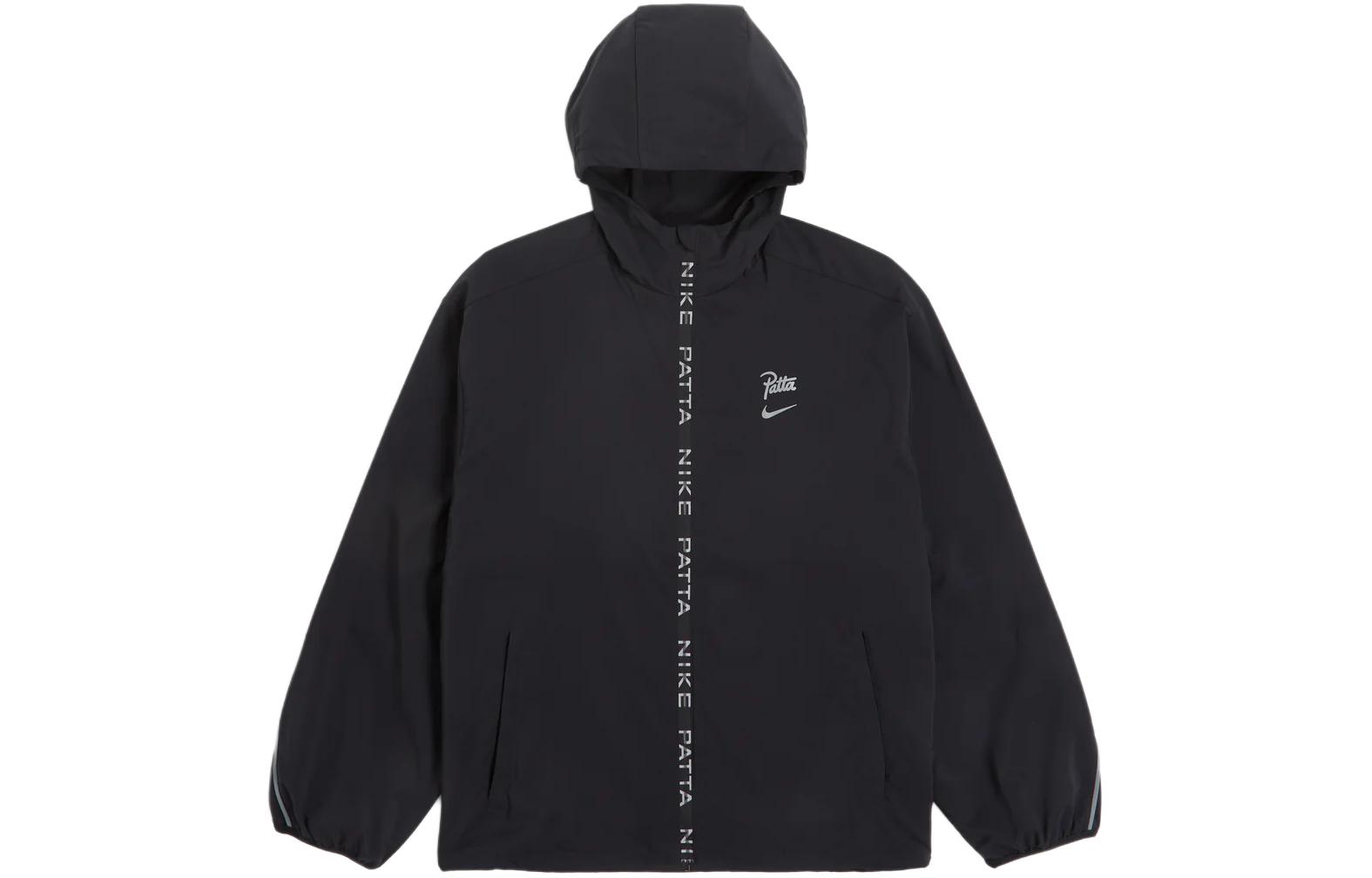 Nike Patta SS24 Outdoor Sports Zip Hoodie Jacket Unisex Black. FJ3087-010 圖 2
