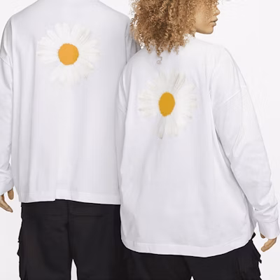 Nike x Peaceminusone G-Dragon Long Sleeve T-shirt 'White' Shop Nike x Peaceminusone G-Dragon Long Sleeve T-shirt 'White'