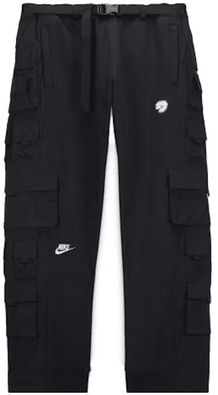 nike-x-peaceminusone-ss-23-black-cargo-pants-mid-rise-loose-fit-casual-dr-0095-010
