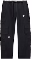 Nike x PEACEMINUSONE SS23 Black Cargo Pants Mid-Rise Loose Fit Casual. DR0095-010 Nike x PEACEMINUSONE SS23 Black Cargo Pants Mid-Rise Loose Fit Casual. DR0095-010