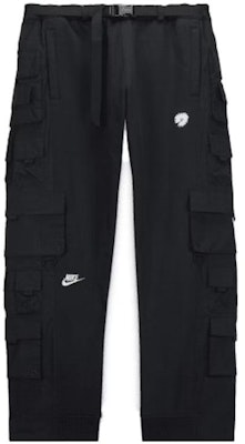 ナイキ x PEACEMINUSONE SS23 ブラックカーゴパンツ ミッドライズ ルーズフィット. DR0095-010 Order ナイキ x PEACEMINUSONE SS23 ブラックカーゴパンツ ミッドライズ ルーズフィット. DR0095-010