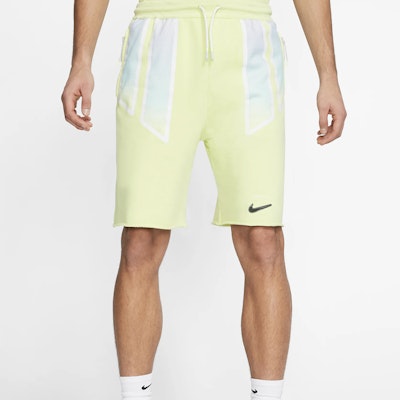 Nike x Pigalle Fleece Shorts Luminous Green Details for Nike x Pigalle Fleece Shorts Luminous Green