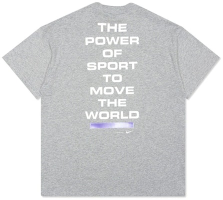 Nike x Pigalle T-Shirt Dark Grey Heather/Sail Order Nike x Pigalle T-Shirt Dark Grey Heather/Sail
