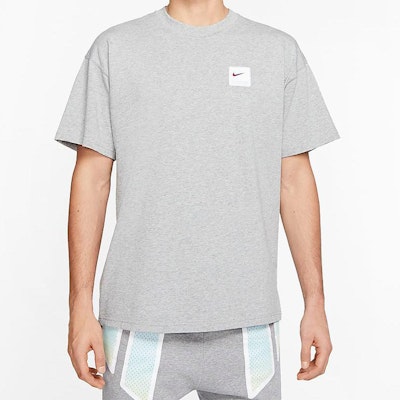 Nike x Pigalle T-Shirt Dark Grey Heather/Sail Shop Nike x Pigalle T-Shirt Dark Grey Heather/Sail