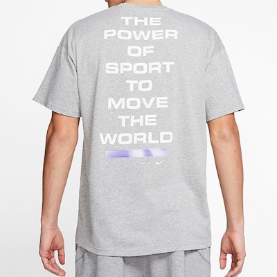 Nike x Pigalle T-Shirt Dark Grey Heather/Sail Purchase Nike x Pigalle T-Shirt Dark Grey Heather/Sail