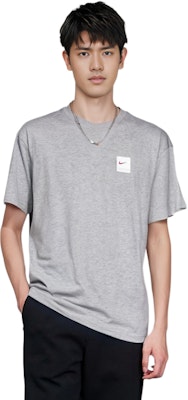 Nike x Pigalle T-Shirt Dark Grey Heather/Sail Details for Nike x Pigalle T-Shirt Dark Grey Heather/Sail