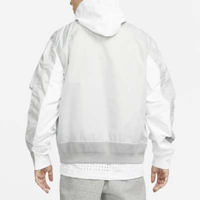 Nike x Sacai 雙層連帽外套 灰色 亞洲限定版 CZ4697-097 Sizing Nike x Sacai 雙層連帽外套 灰色 亞洲限定版 CZ4697-097
