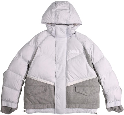 Nike x Sacai 寬鬆拼接羽絨外套 冬季純白金 CT3269-043 Order Nike x Sacai 寬鬆拼接羽絨外套 冬季純白金 CT3269-043