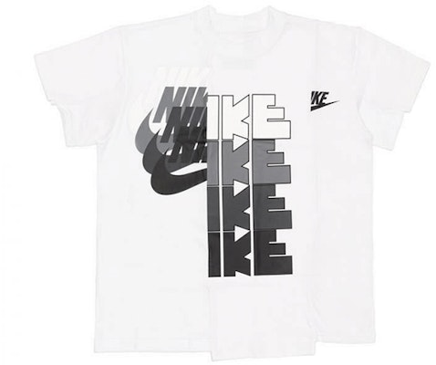 Nike x Sacai Tee Grey/White Buy Nike x Sacai Tee Grey/White