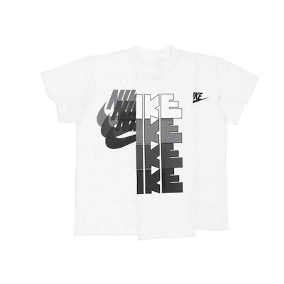 Nike Sacai Tee Grey/White