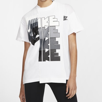 Nike x Sacai Tee Grey/White Lookbook Nike x Sacai Tee Grey/White