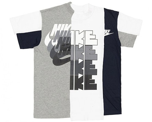 Nike x Sacai Tee White/Grey Buy Nike x Sacai Tee White/Grey