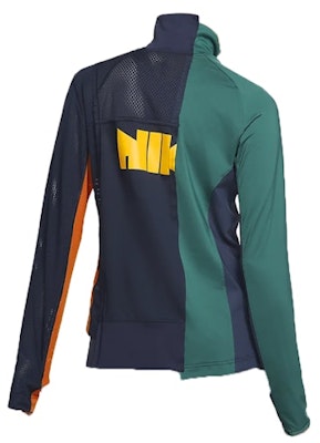 Nike x Sacai Women's Half Zip Running Jacket Obsidian/Deep Royal Blue Order Nike x Sacai Women's Half Zip Running Jacket Obsidian/Deep Royal Blue