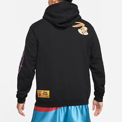 Nike x Space Jam: A New Legacy LeBron "Tune Squad" Graphic Sweatshirt Black Mens DJ3900-010 Details for Nike x Space Jam: A New Legacy LeBron "Tune Squad" Graphic Sweatshirt Black Mens DJ3900-010