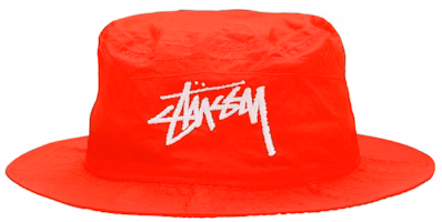 Nike x Stüssy Bucket Hat Habanero Red Nike x Stüssy Bucket Hat Habanero Red