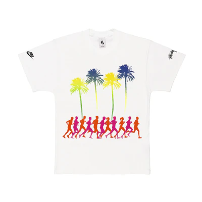 Nike Stüssy Douglas Firs to Palm Trees T-Shirt White (Asia Sizing)