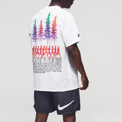 Nike x Stüssy Douglas Firs to Palm Trees T-Shirt White Lookbook Nike x Stüssy Douglas Firs to Palm Trees T-Shirt White